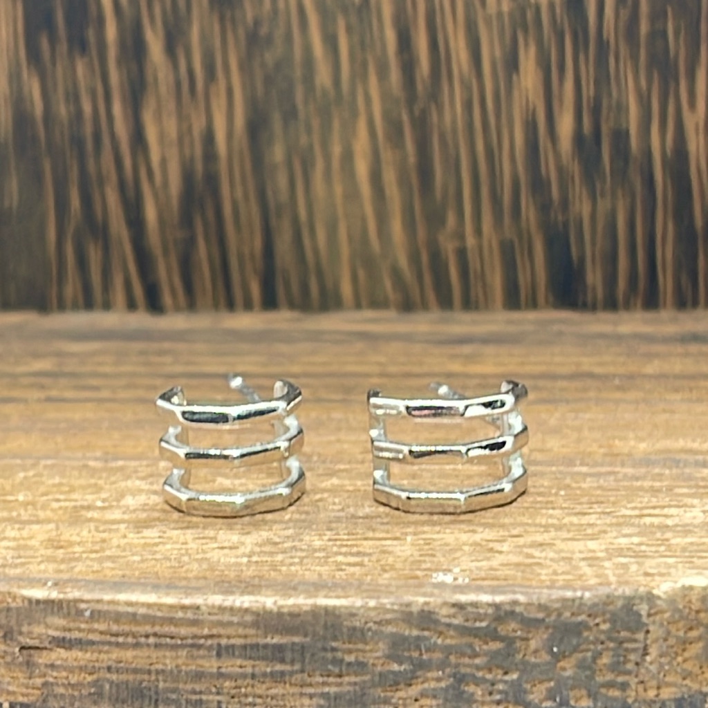 Miansai Sterling Silver Ponti Studs 37$